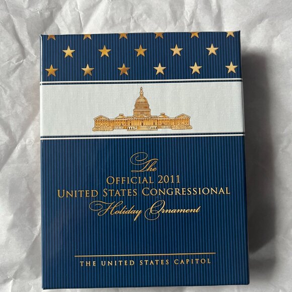 The Official 2011 United States Congressional Holiday Ornament - new in box - Picture 2 of 4